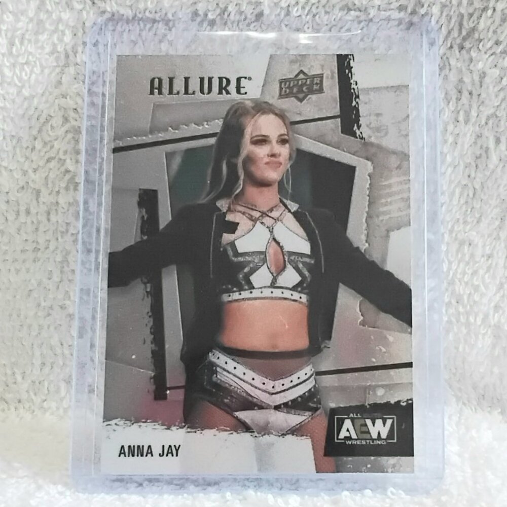 5/$20 Mint 2023 UD Allure Anna Jay AEW Card 50!!